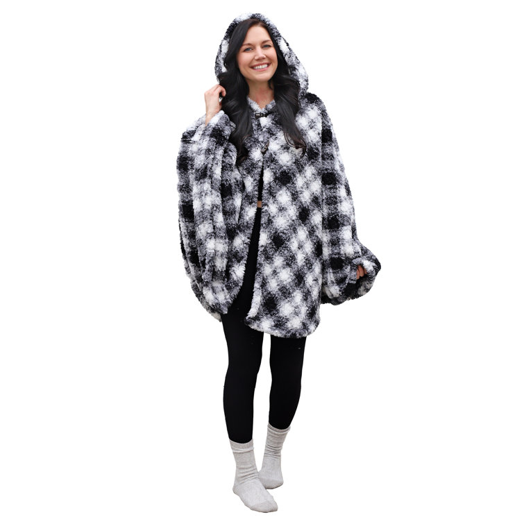 Catalonia Wearable Blanket Cozy Loungewear Pocketed Sherpa